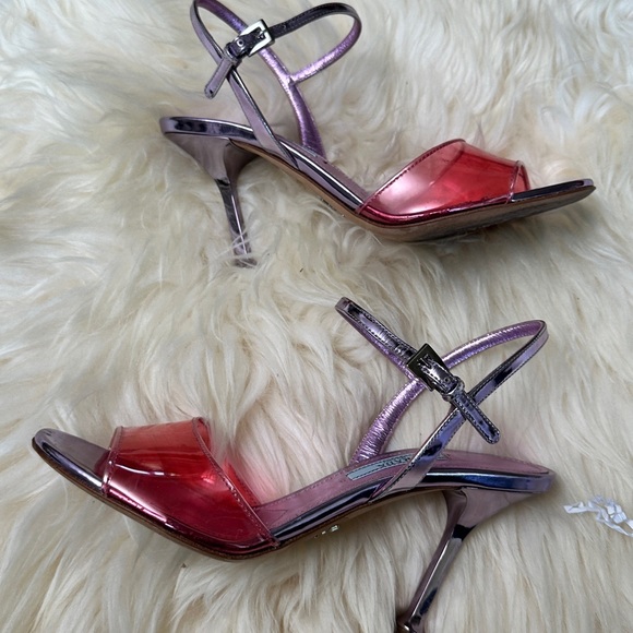Prada PVC slingback sandals - Picture 8 of 11